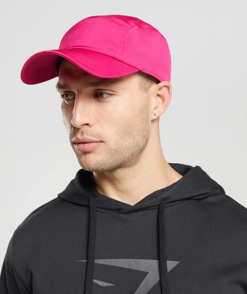 Gymshark Logo 5 Panel Caps Pink | CA 53718N